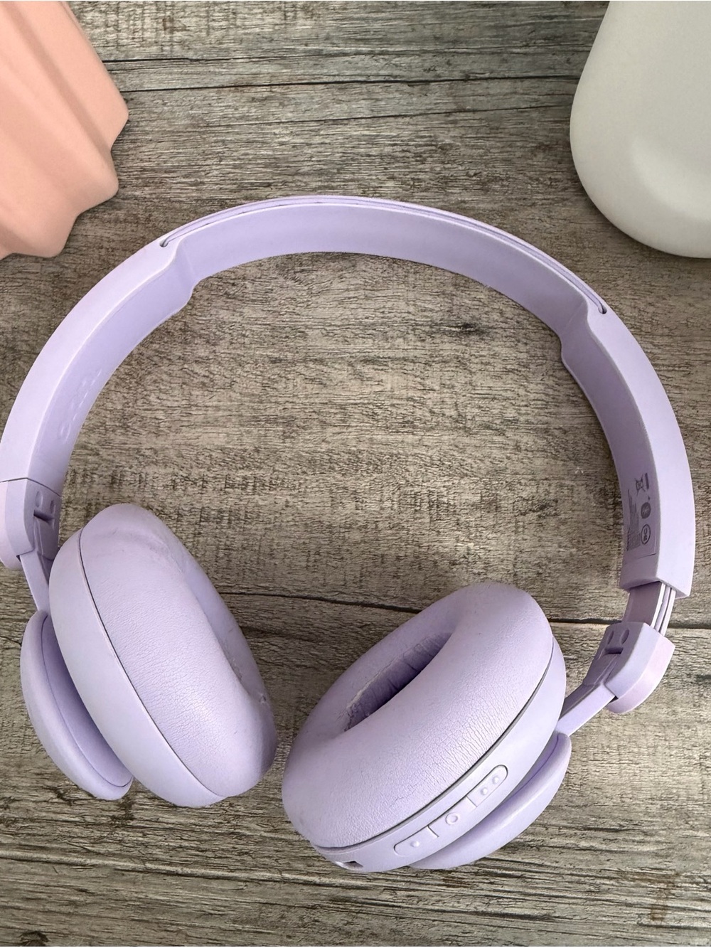 Bluetooth Over-Ear Headphones — Lavender Wireless Comfort